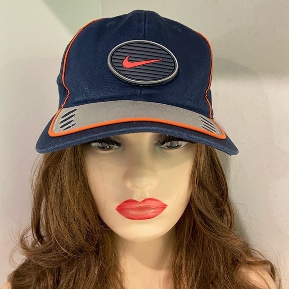 Vintage Nike Air Swoosh Trucker Hat Unisex Adjustable One Size - Picture 4 of 9